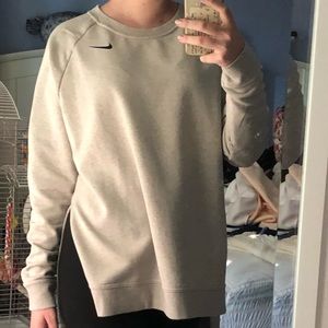 Nike slit sweatshirt